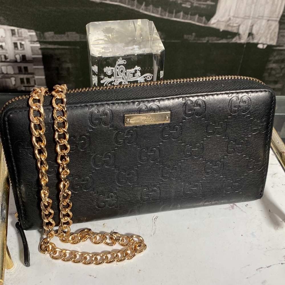 Authentic Gucci Guccissima Zippy Wallet - Picture 3 of 14